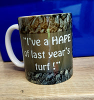 I've a HAPE of last years turf