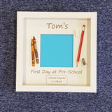 First Day at Pre-School Frame