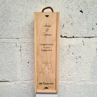 Personalised  Wooden Wine Box