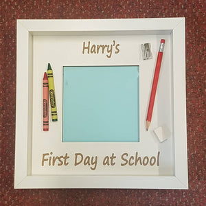 First Day at School Photo Frame